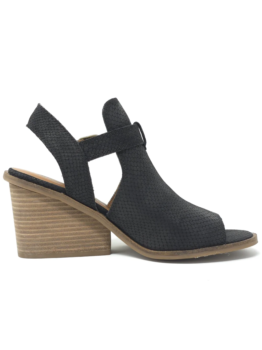 ✨ STUNNING Lucky Brand Labradite Stacked Wedge Sandals ✨
